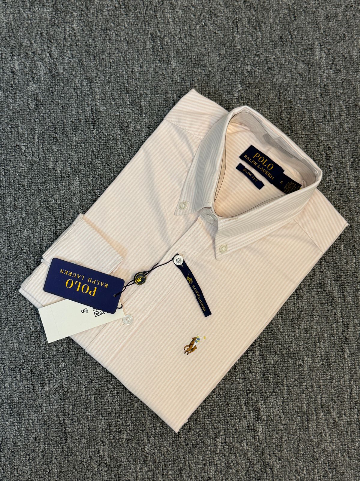 RL Navy Pin Stripe 4 Shirt