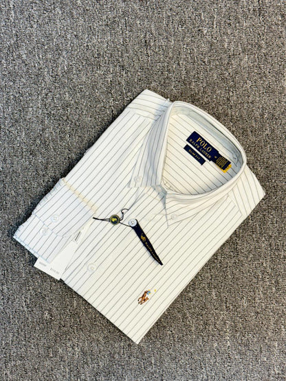 RL Navy Pin Stripe 4 Shirt