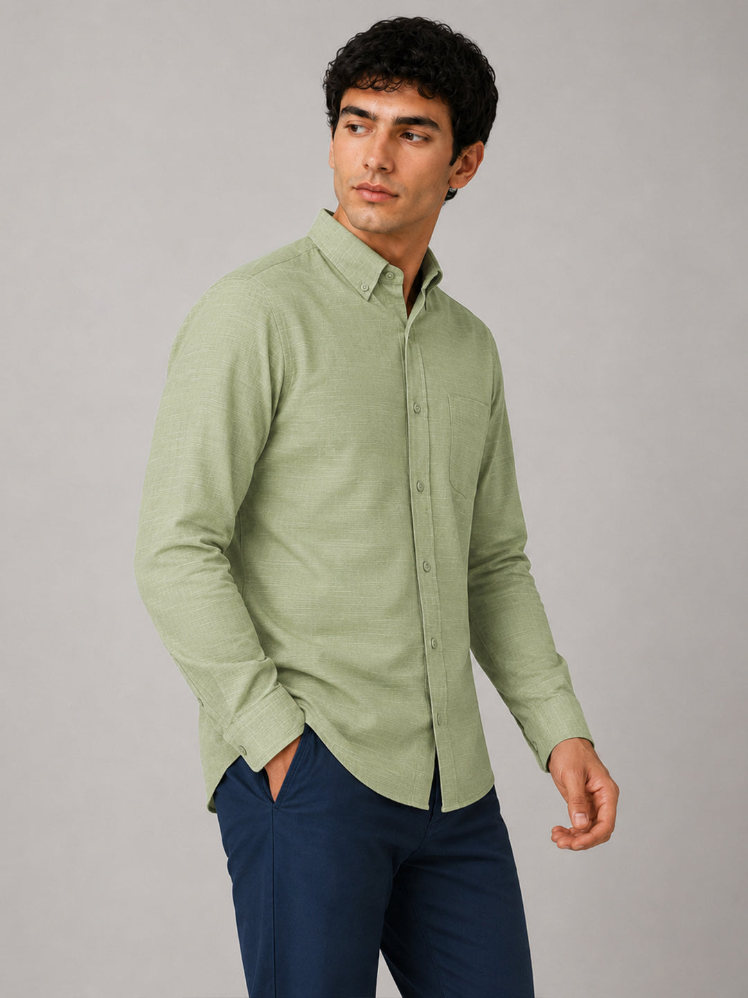 Premium Linen Shirts Combo Pack Set of 4 Lightweight Breathable