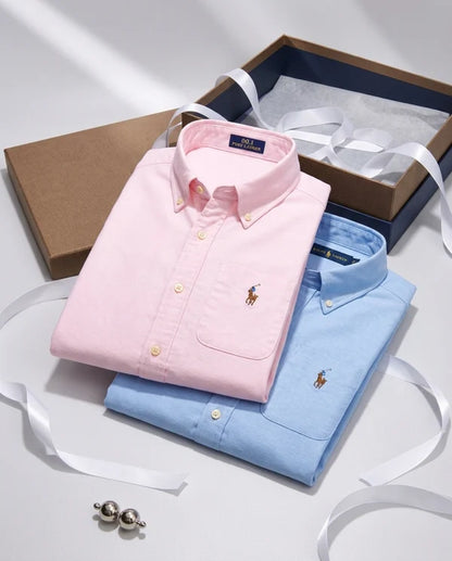 Men RL Polo Linen 4 Cotton Shirts