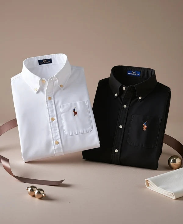 Men RL Polo Linen 4 Cotton Shirts