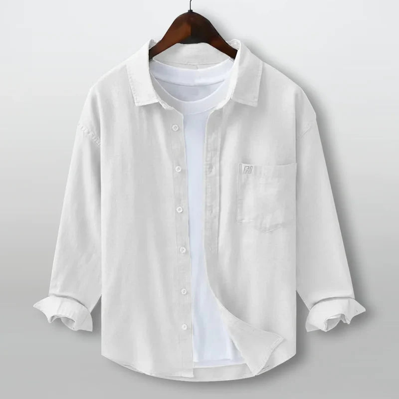 Premium Linen Shirts Combo Pack Set of 4 Lightweight Breathable